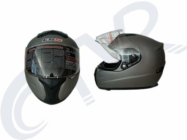 CTVR-1 ÇENE AÇILMAYAN KASK TİTANYUM GRİ ( S-M-L-XL BEDEN )