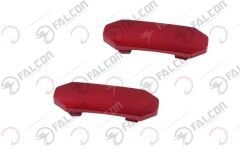 ZİNCİR MUHAFAZA DEKORATİF SAĞ SOL KIRMIZI TAKIM-HANDY 249 (250 W) Falcon