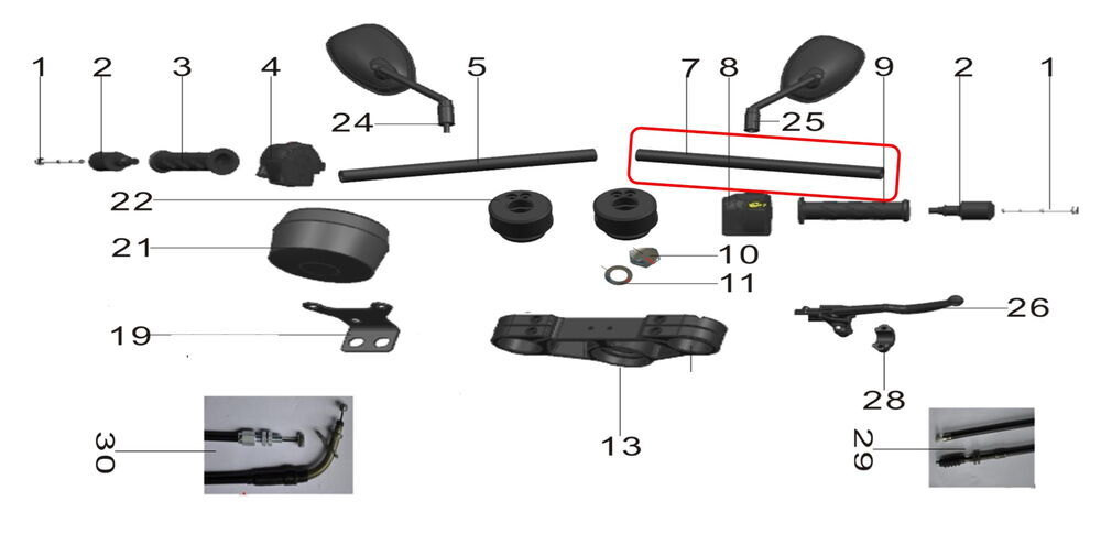 REGAL RAPTOR Pılder 250 Gidon Sol