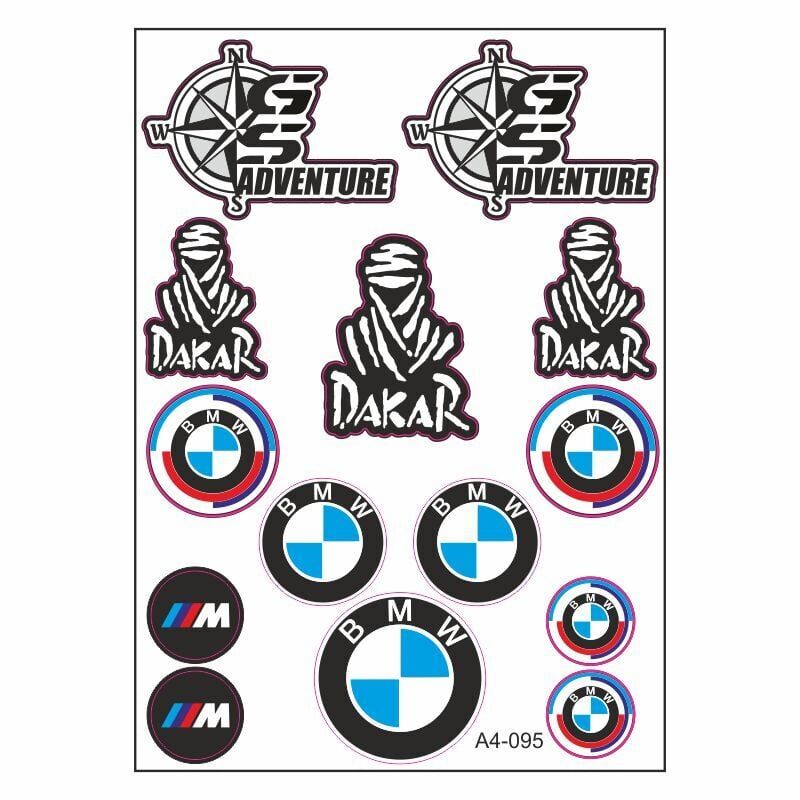 A4 STİCKER 095 TEK PAKET ÇOKLU STİCKER