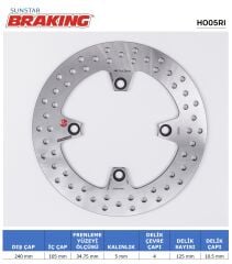 Honda Silver Wing ABS YUVARLAK ARKA FREN DİSKİ