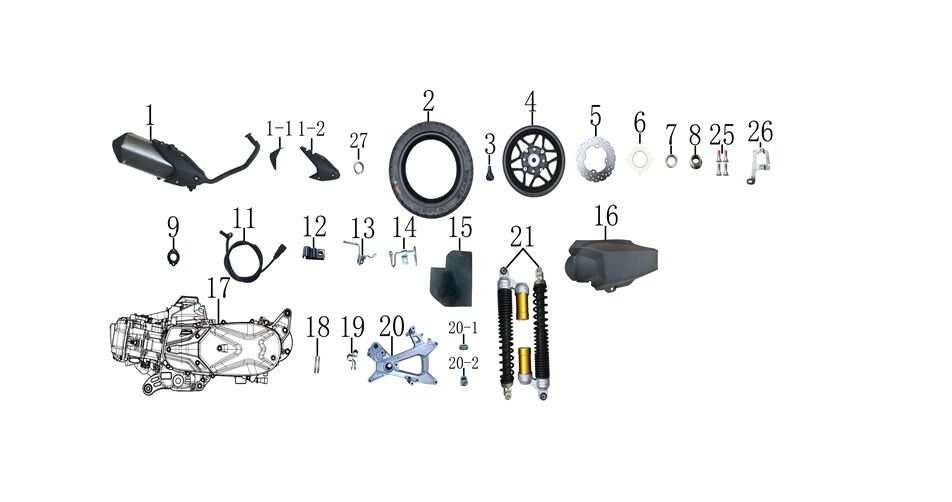 EGZOZ BAGLANTI DEMİRİ ( X WAY 125 )