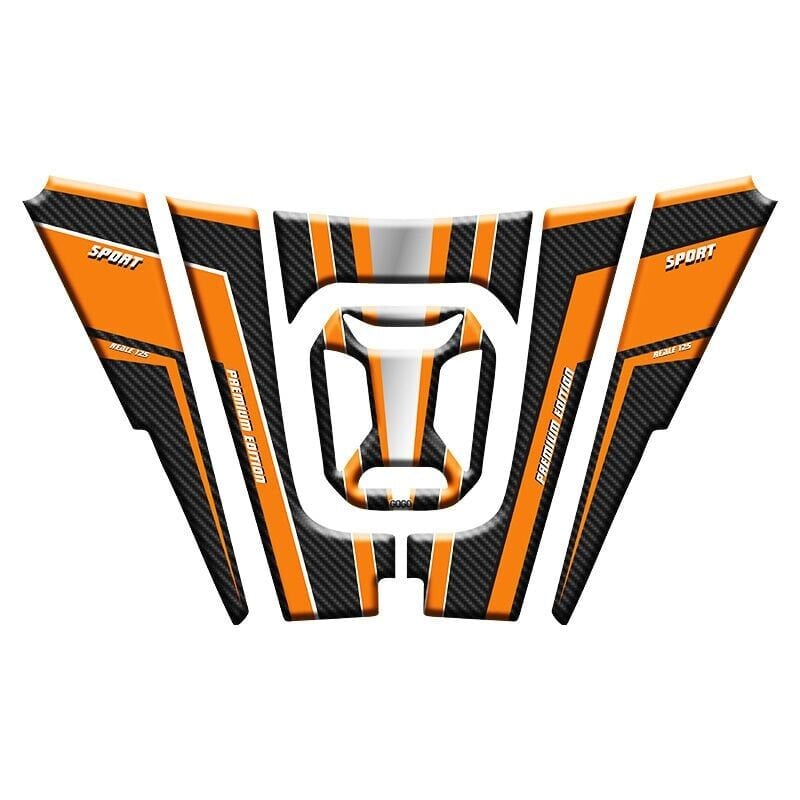 RKS REALE 125 2024 - 2025 UYUMLU TANK PAD 005