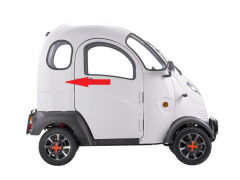 REGAL RAPTOR K4 Arka Cam Grenajı Sağ Beyaz