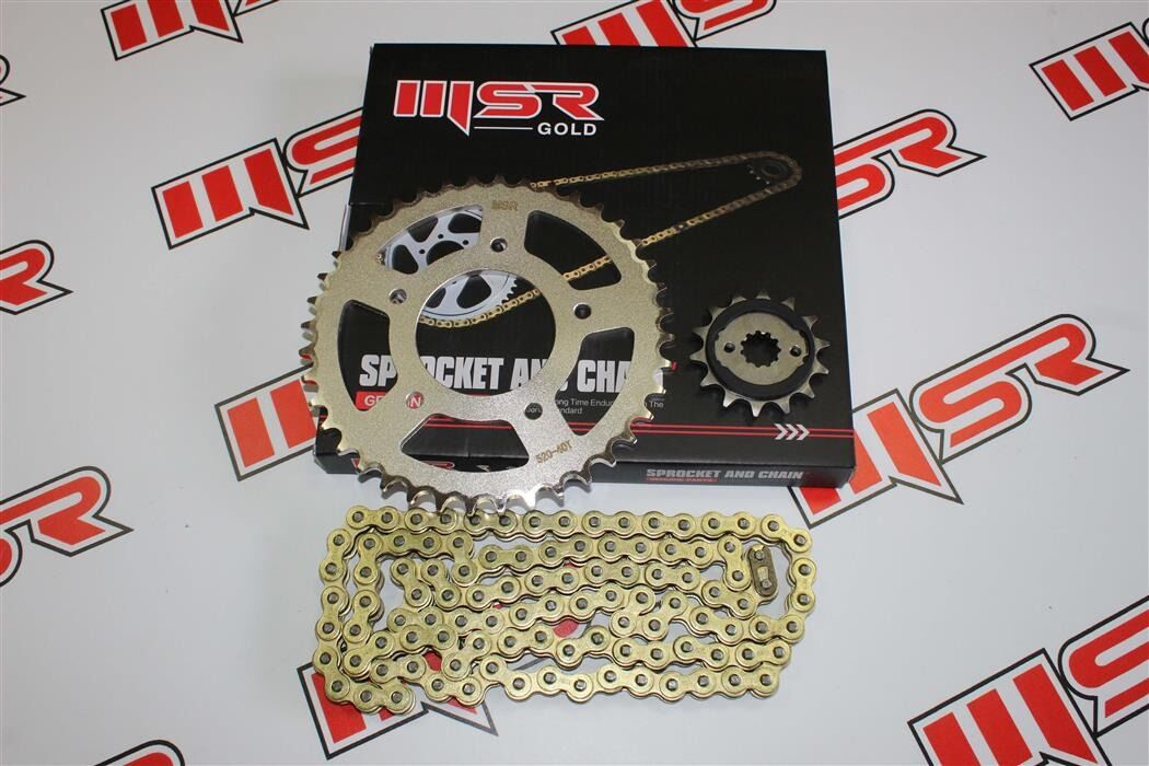 CF NK 250 -SR 250 14T-40T- 520HO - 106 BAKLA ZİNCİR DİŞLİ SETİ MSR GOLD