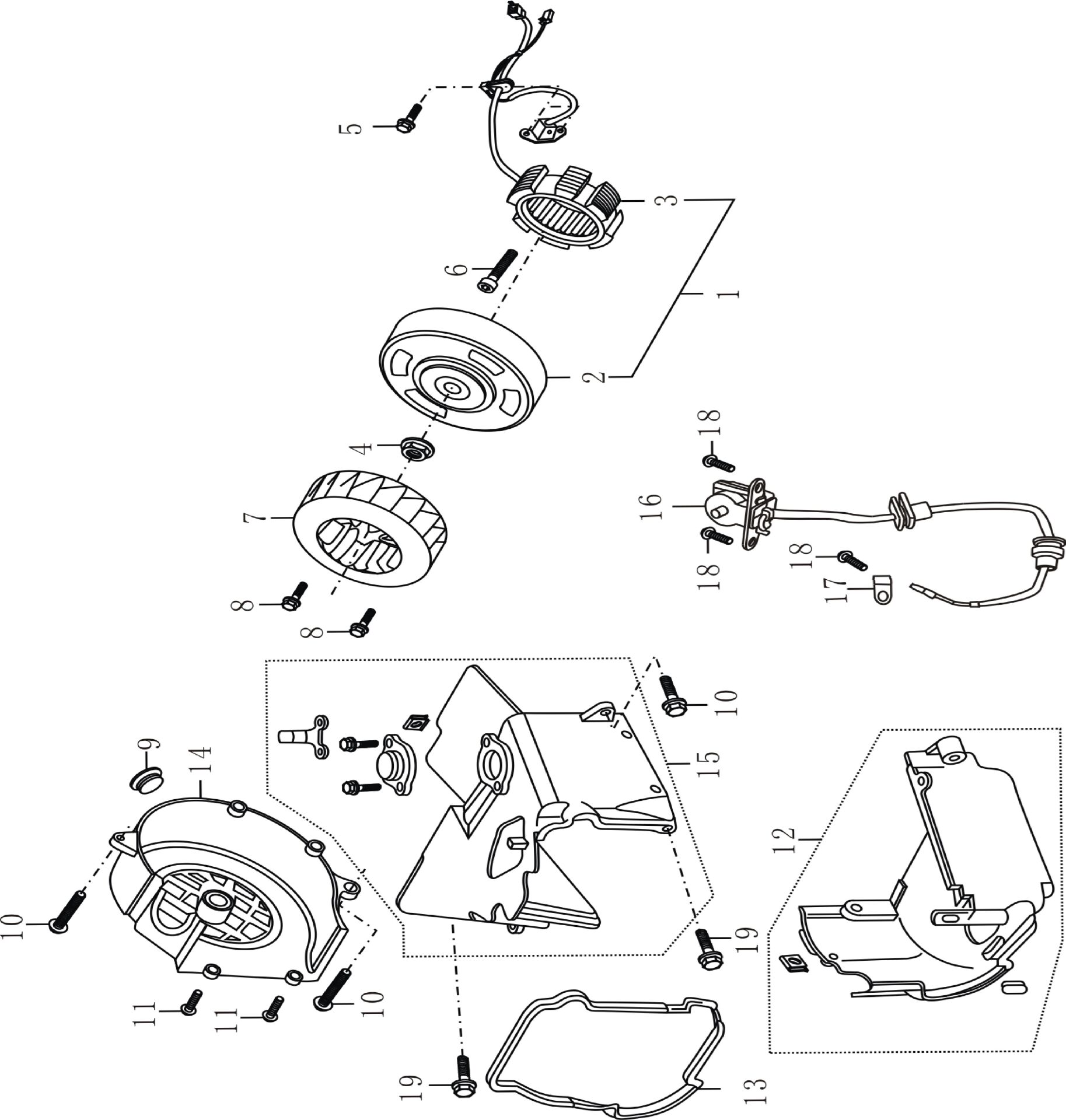 YUKİ SNOOPY STATÖR