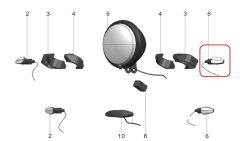 REGAL RAPTOR Pılder 250 Ön Sinyal Sol