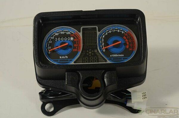 AGK- CG 125 KM SAATİ YENİ LED DEVİR TELLİ+USB CTVR