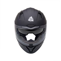 Nukro B-506 Solid Matt Black Kapalı Kask