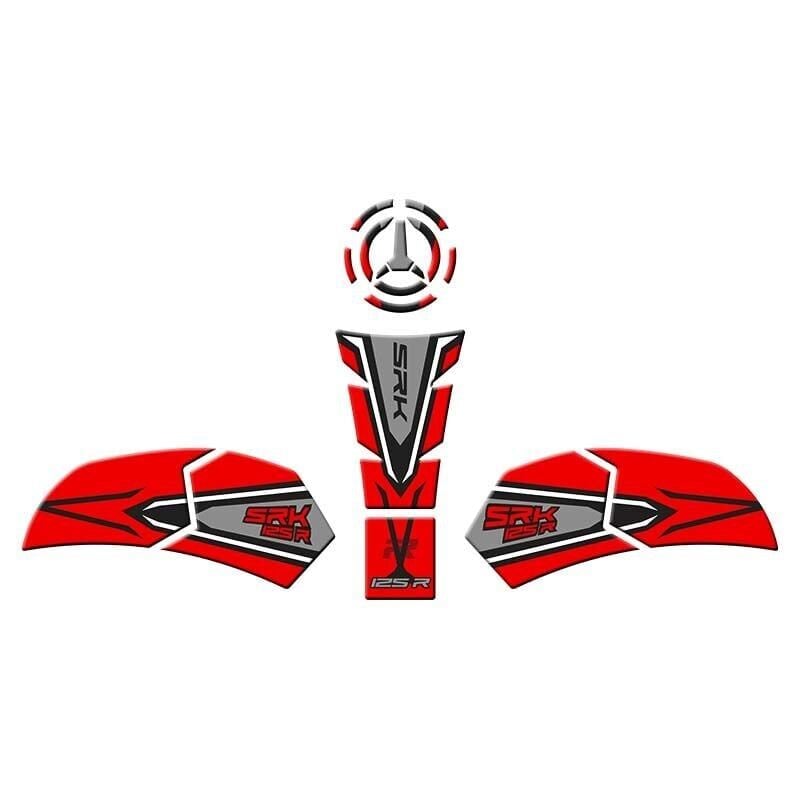 RKS SRK 125 R 2023 - 2025 UYUMLU TANK PAD SET 001