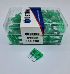 KYMCO PEOPLE S 200 BIÇAK SİGORTA 30 AMPER(1 KUTU = 100 ADET)