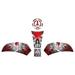 RKS SRK 125 R 2023 - 2025 UYUMLU TANK PAD SET 005