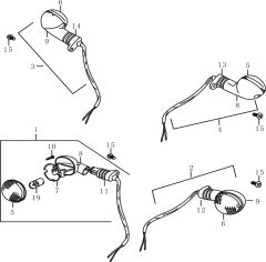 YUKİ SNOOPY ÖN SİNYAL SAĞ