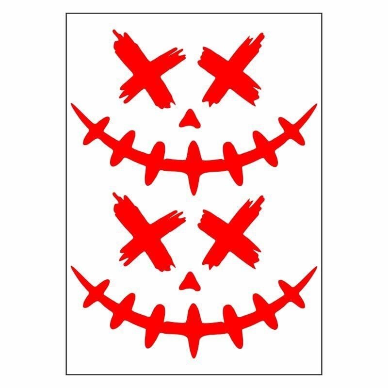 A4 STİCKER 113 TEK PAKET ÇOKLU STİCKER JOKER KIRMIZI