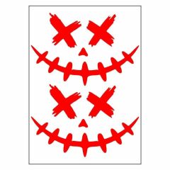 A4 STİCKER 113 TEK PAKET ÇOKLU STİCKER JOKER KIRMIZI