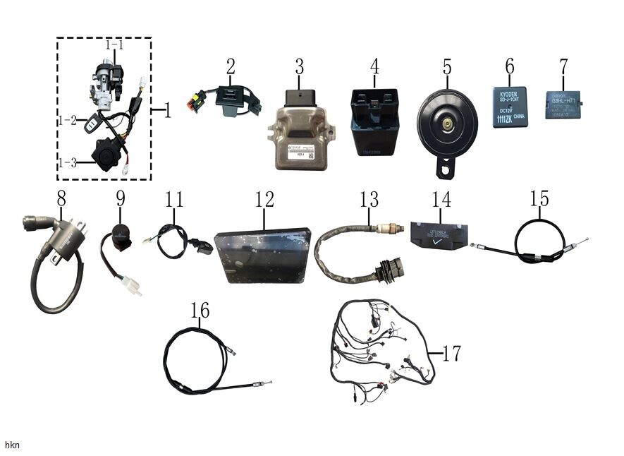 USB SOKET ( X WAY 125 )