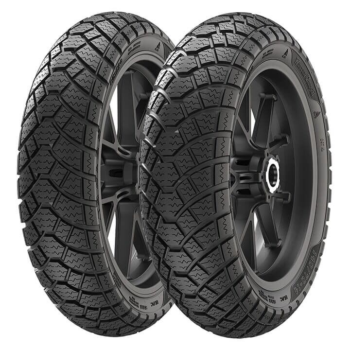 BAJAJ ANLAS 125 DISCOVER ST ÖN 90/90-17 ARKA 110/80-17 TAKIM LASTİK SC-500 WINTER GRIP 2