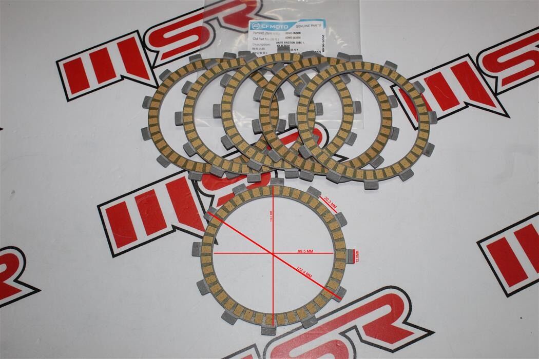 CF MOTO NK 250 - SR 250 DEBRİYAJ BALATA E5