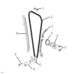 YUKİ GP-1 TARO 250R EKSANTRİK GERGİ ALT