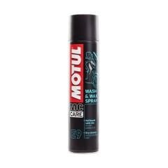 MOTUL E9 WASH & WAX SPRAY 0,400 LT