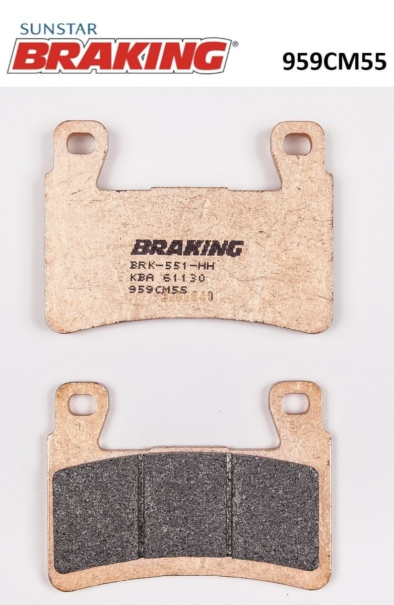 Kawazaki ZX-6R NINJA 636 SİNTERLİ ÖN FREN BALATASI