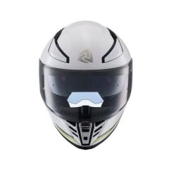 Nukro YM-853 Strip White Kask