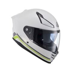 Nukro YM-853 Strip White Kask