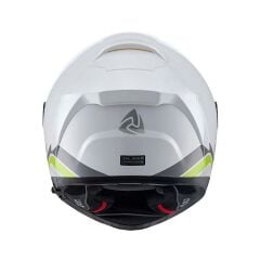 Nukro YM-853 Strip White Kask