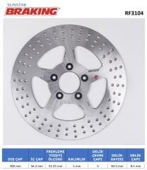 Harley Davidson XL 883 L SUPERLOW YUVARLAK ÖN FREN DİSKİ