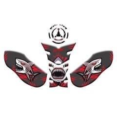 RKS SRK 450 RA ( QJ MOTO ) 2025 UYUMLU TANK PAD SET 001