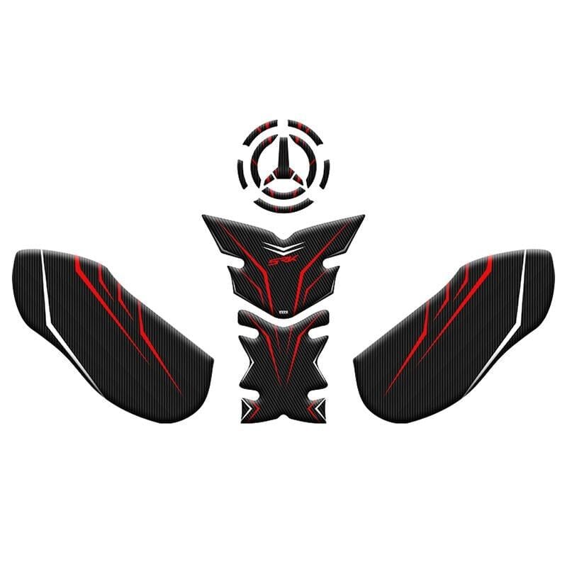 RKS SRK 450 RA ( QJ MOTO ) 2025 UYUMLU TANK PAD SET 004