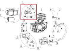REGAL RAPTOR SPN 125 Enjeksiyon Komple