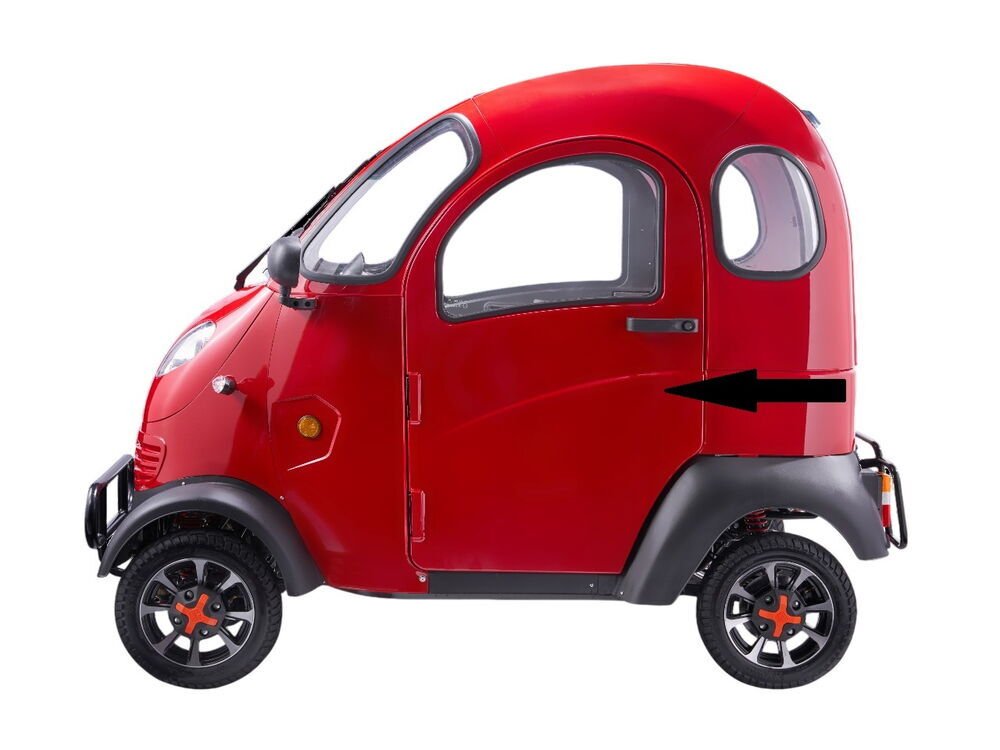 REGAL RAPTOR K4 Kapı Komple Kırmızı Sol Yeni Model