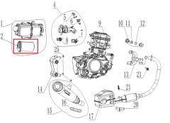 REGAL RAPTOR SPN 125 Hava Filtresi