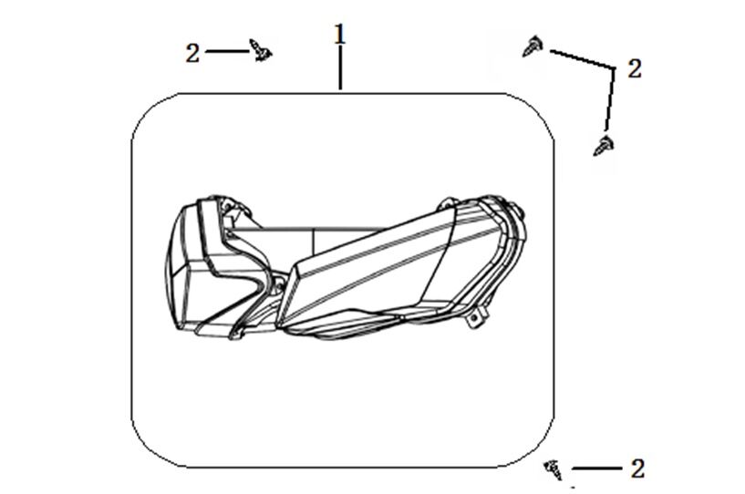 YUKİ GP-1 TARO 250R ÖN FAR