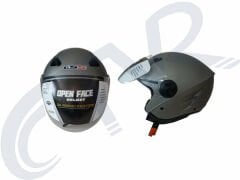 CTVR-202 AÇIK ÇENESİZ KASK TİTANYUM GRİ ( S-M-L-XL BEDEN )