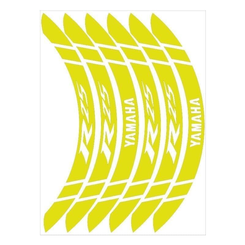 FLORASAN SARI GENİŞ YAMAHA R25 UYUMLU 1 SET JANT ŞERİDİ