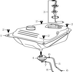 YUKİ SNOOPY YAKIT TANKI