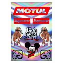 A5 HOLOGRAM STİCKER 081 TEK PAKET ÇOKLU STİCKER