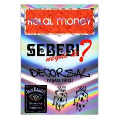 A5 HOLOGRAM STİCKER 082 TEK PAKET ÇOKLU STİCKER