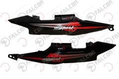 Falcon Sk150-8 Sport Arka Karenaj Sağ-sol Takım Siyah
