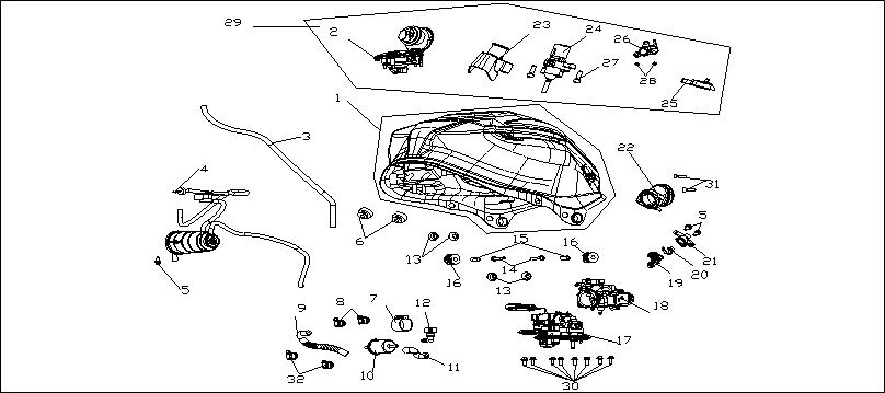 VOGE 300DS YAKIT POMPASI