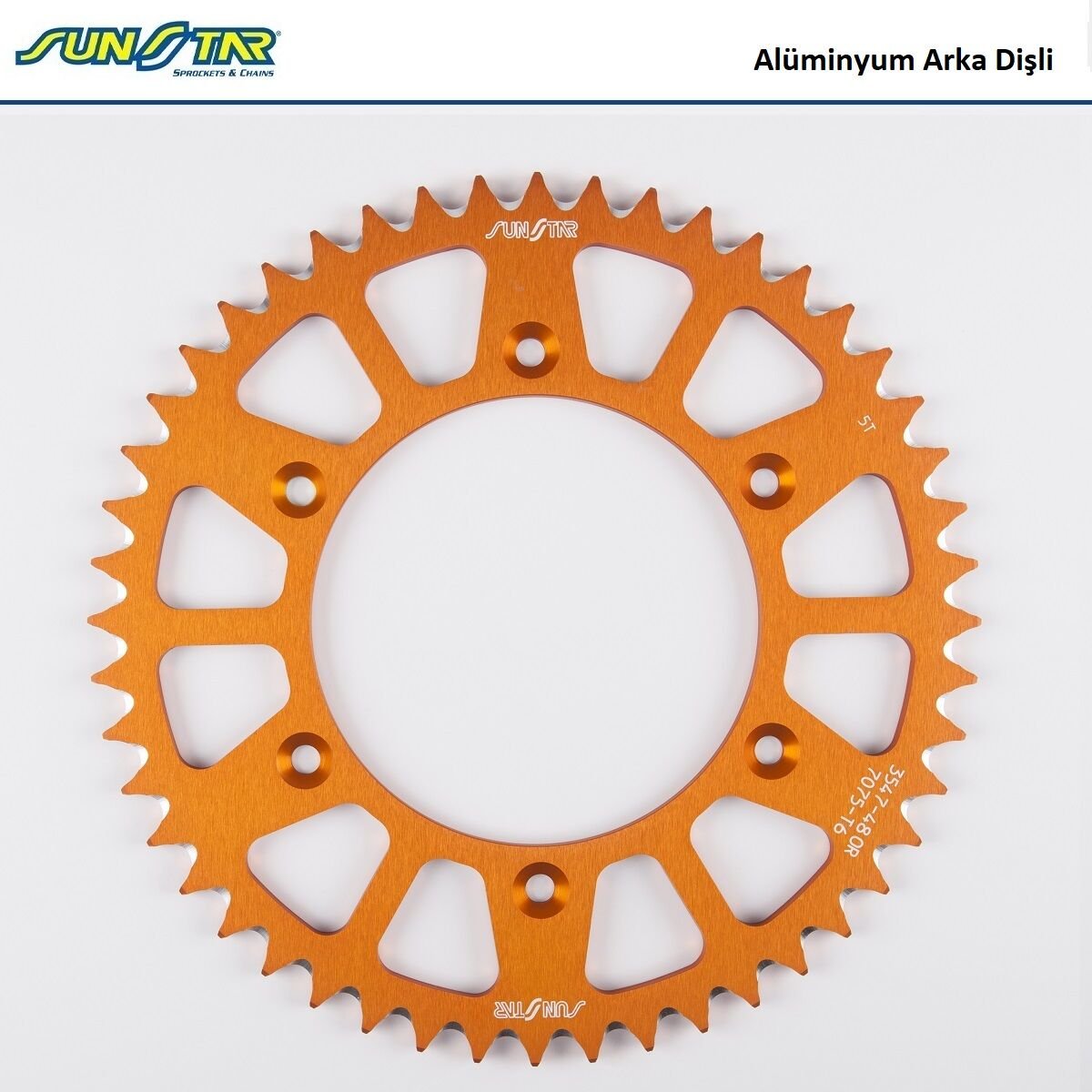 Husqvarna FC 250 ARKA DİŞLİ TURUNCU ALÜMİNYUM