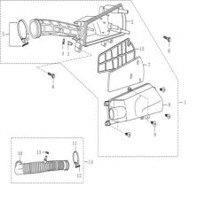 YUKİ SNOOPY HAVA FİLTRE HORTUMU SET