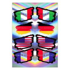 A5 HOLOGRAM STİCKER 091 TEK PAKET ÇOKLU STİCKER