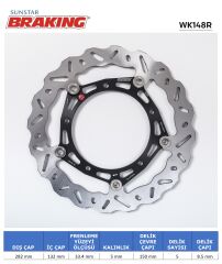 Yamaha XSR 700 YAMAHA MT-07 / XSR 700 DALGALI ÖN PERFORMANS FREN DİSKİ (SAĞ)