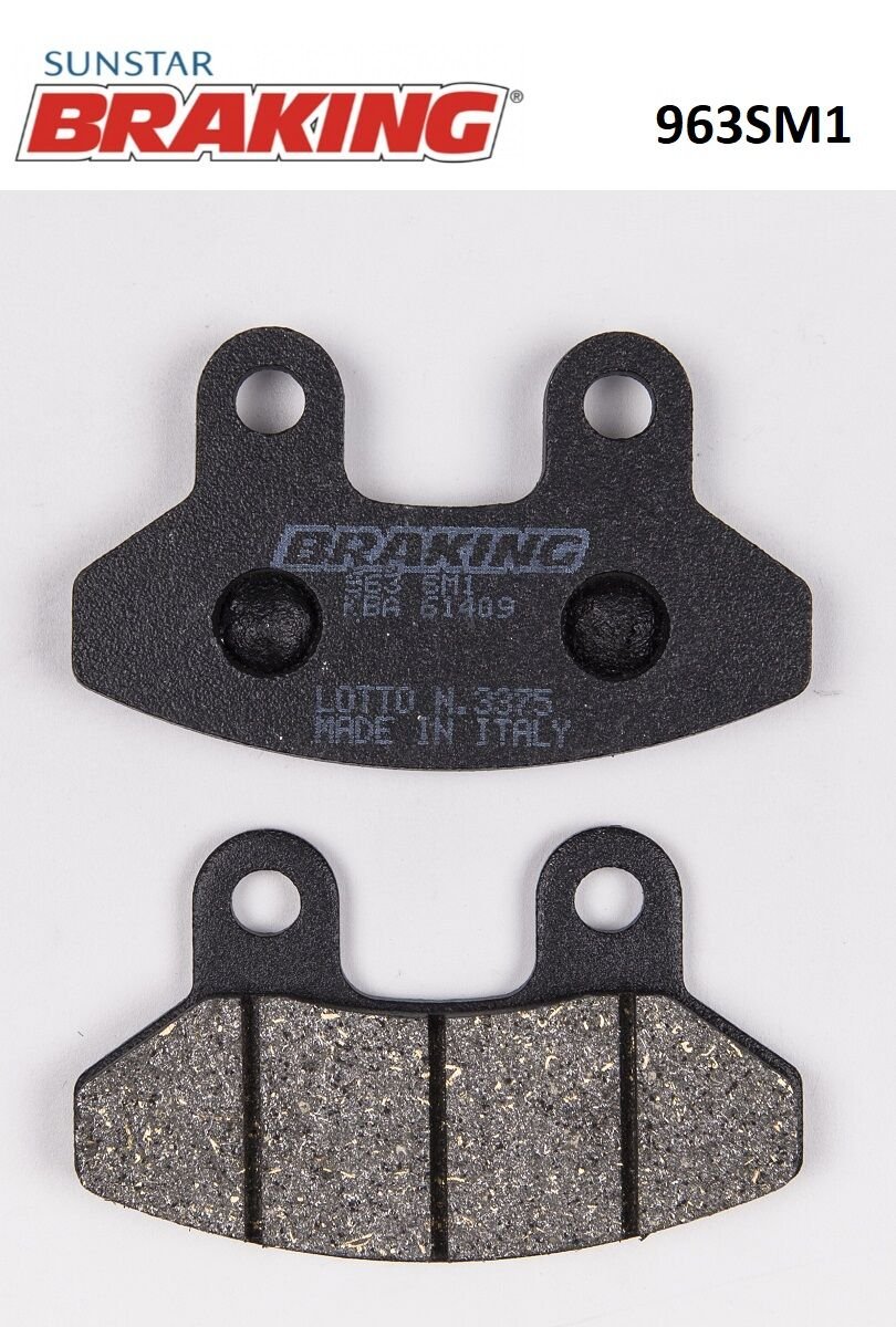 SYM JOYRIDE 200 YARI METALİK ÖN FREN BALATASI