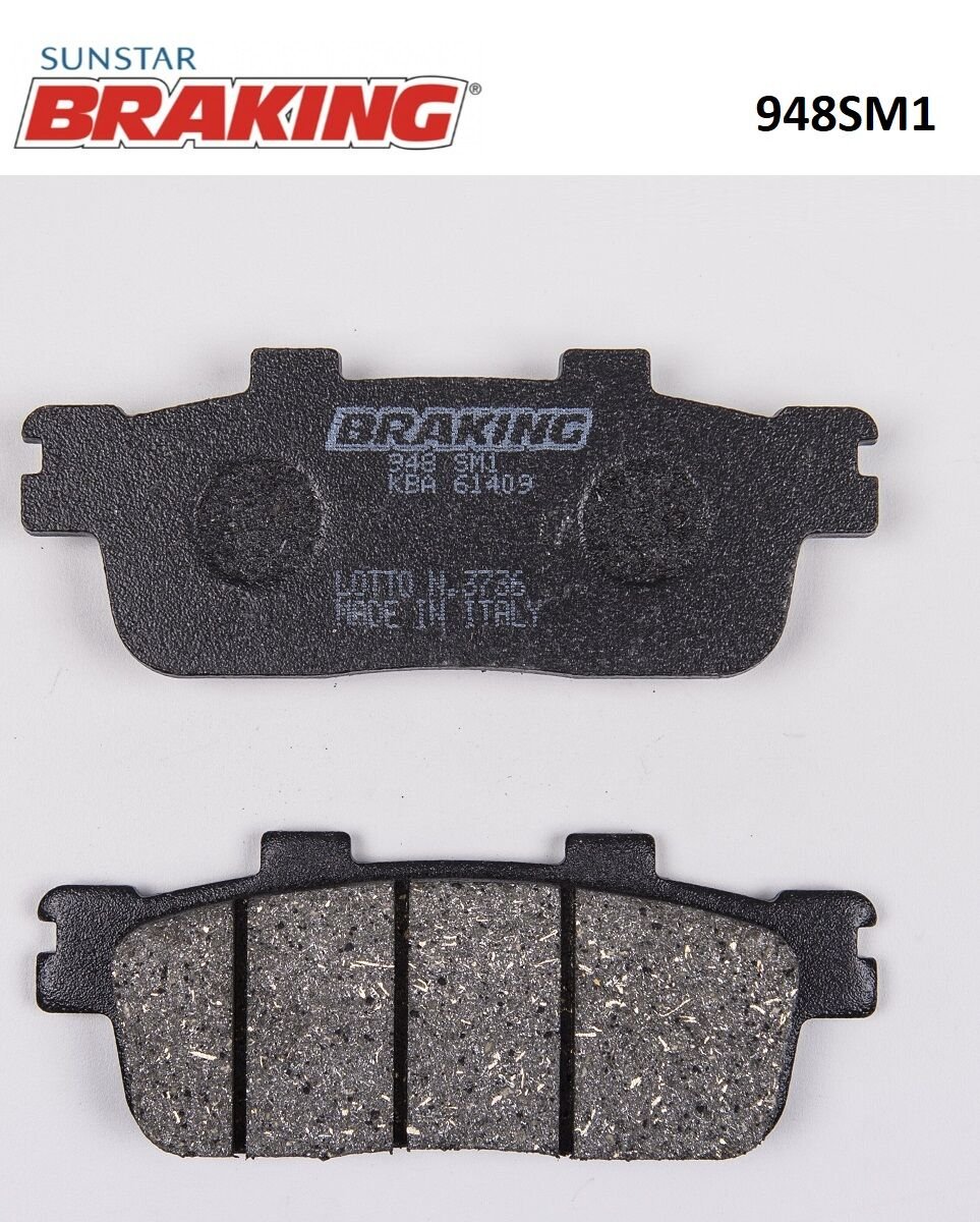 SYM JOYRIDE 200 YARI METALİK ARKA FREN BALATASI