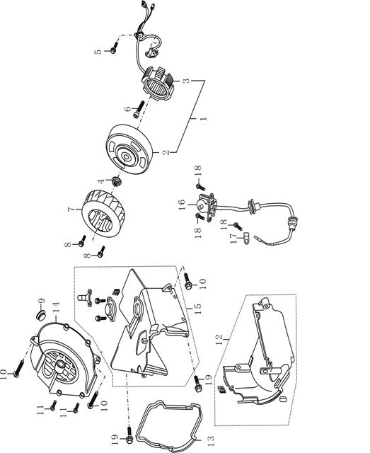 YUKİ PICASSO 100 MOTOR FAN KAPAĞI