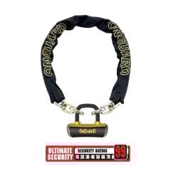 Onguard Mastiff  Zincir ve 16,8mm Boxxer Kilit 8016 LX 180cmX14mm